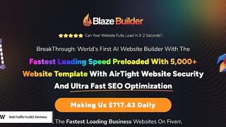 Blaze Builder Review & Demo - Legit or SCAM!?