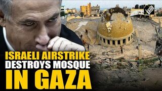 Gaza Mosque destroyed by lethal Israeli airstrikes