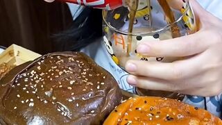 Asmr Mukbang | Eating hamburger &  fried chicken, Fast Food Is Happiness.