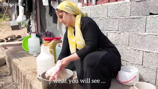 IRAN Nomadic Life! Cooking Lamb Broth at top of the Mountains