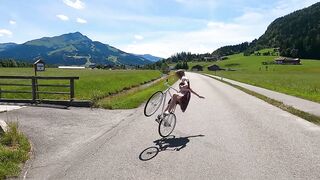 Incredible Bike Tricks ???? Meets Beautiful Austrian Landscape ????