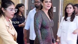 Kajol Devgn arrives at St Regis, a hotel in Lower Parel, for the Elle Beauty Awards