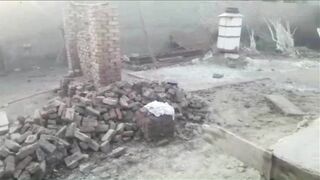 House Construction in a Village