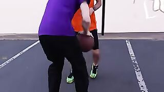 The IMPOSSIBLE basketball shot with the PROFESSOR (1).