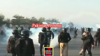 Imran Khan supporters  off protest after crackdown in