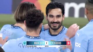 HIGHLIGHTS | Man City 3-3 Feyenoord | Haaland (2), Gundogan, Hadj-Moussa, Gimenez, Hancko Goals