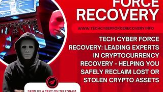 HOW I RECOVERED MY FUNDS THANKS TO TECH CYBER FORCE RECOVERY