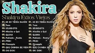 Shakira Grandes Exitos ???? Las Mujeres Ya No Lloran (Nuevo Álbum