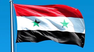 Flag of Syria. Syria Flag. Bendera Suriah