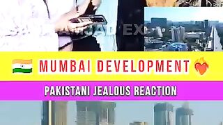 MUMBAI_DEVELOPMENT_REACTION!_Pakistani_girls_SHOCKED_#shorts