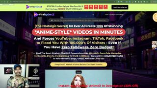 Viral AnimeX Review - Free 100,000's Of Visitors