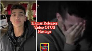 Hamas releases video of US hostage