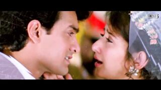 Tinak Tin Tana - Lyrical _ Mann _ Aamir Khan_ Manisha _ Alka Yagnik_ Udit Nayrayan _ 90_s Hits