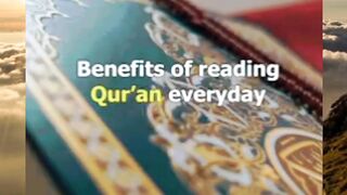 Benefits of reading the Qur'an everyday