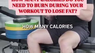 how many calories do you need to burn to lose weight?