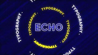 Echo Text Effect in After Effects Easy Tutorial for Beginners #aftereffectstutorials #motiongraphcs #animation