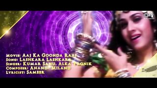 Lashkara Lashkara Teri Bindiya Ka - Lyrical _ Aaj Ka Goonda Raaj _Kumar Sanu_ Alka Yagnik _90_s Hits