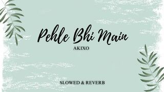 Pehle Bhi Main (Slowed + Reverb)