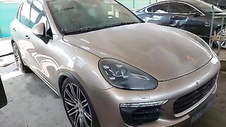 WP1ZZZ92ZFLA59774   2015 PORSCHE CAYENNE  Lot#62388204  WATER/FLOOD