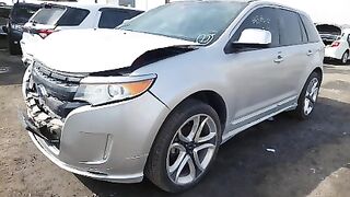 2FMDK4AK5DBA34437   2013 FORD EDGE Lot#64308124   ALL OVER DAMAGE