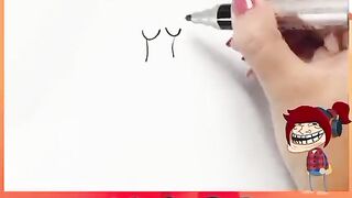 Very beautiful hand drawn drawing