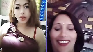 Cute  Pakistani vs cute  Indian pk live show