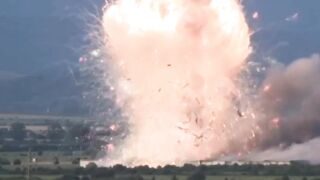 Fireworks factory explodes in #Bulgaria.