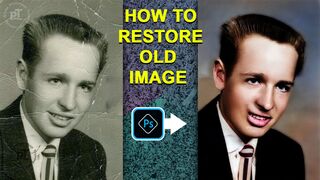 How to Restore Old Photo in Photoshop