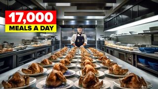 How Aircraft Carriers Prepare 17,000 Meals a Day