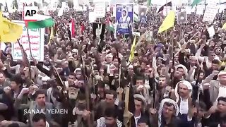 Tens of thousands in Sanaa rally in solidarity with Palestinians in Gaza and the Lebanese people