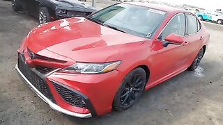 4T1K61AK6MU439016  2021 TOYOTA CAMRY  Lot#65880784  PREVIOUS REPAIR