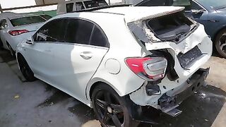 WDDBF4EB4FJ393051  2015 MERCEDES BENZ A250  Lot#64309004 REAR END