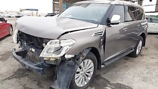 JN8AY2NY3F9138437   2015 NISSAN PATROL Lot#65094034  FRONT END