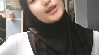 Hijab cantik dance