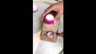 onion cutting speed