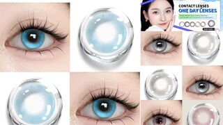 DUOXIU 1Pair Korean Contact Lenses Review: Fashion Meets Functionality