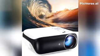 HAPPRUN Projector, Native 1080P Bluetooth Projector