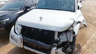 JMYLYV95WGJ703951   2016 MITSUBISHI PAJERO Lot#61999334  FRONT END