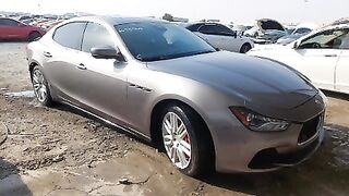 ZAM57RTL7H1235797 2017 MASERATI GHIBLI  Lot#60584514  REAR END