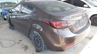 KMHDG41E5FU129332   2015 HYUNDAI ELANTRA   Lot#59559014  FRONT END