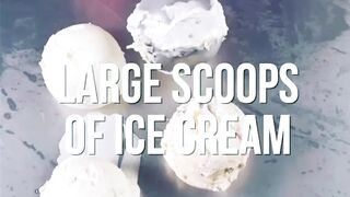 Large Scoops of Ice Cream