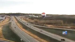 Air Balloon crashes in Rochester, Minnesota