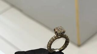 Real 14K Gold & Natural Diamond Ladies Ring