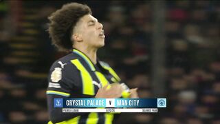 HIGHLIGHTS Crystal Palace 2-2 Man City _ Haaland, Lewis, Munoz & Lacroix Goals