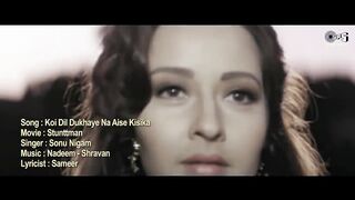 Koi Dil Dukhaye Na Aise Kisika - Lyrical _ Stunttman _ Jackie Shroff _ Sonu Nigam _ 90_s Hindi Hits