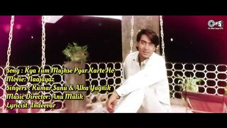 Kya Tum Mujhse Pyar Karte Ho - Lyrical _ Naajayaz _ Ajay Devgn_ Juhi Chawla Kumar Sanu_ Alka Yagnik