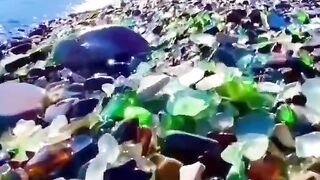 Glass Beach MacKerricher State Park near Fort Bragg, California USA