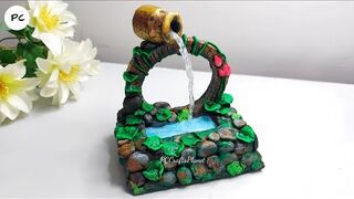 Beautiful showpiece making with waste materials ???? _ cardboard craft ideas _ PC Crafts Planet