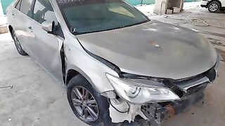 4T1BD1FK3HU225119     2017 TOYOTA CAMRY  Lot#63770284   FRONT END