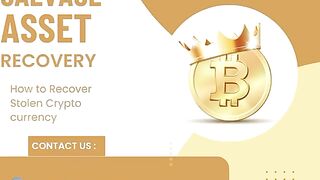 HOW TO RECOVER STOLEN BITCOIN: RECOVERY OF STOLEN CRYPTOCURRENCY→CONSULT SALVAGE ASSET RECOVERY